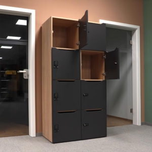 Ausstellungsstück Schliessfachschrank