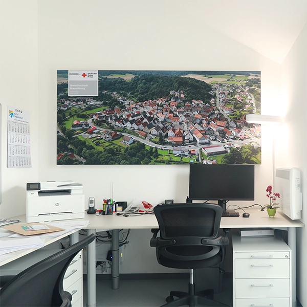 Wandbild beim DRK Naumburg