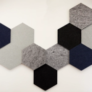 Akustikelemente an Wand