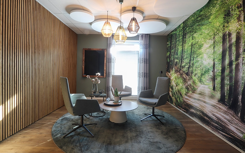 Besprechungsraum Waldthema