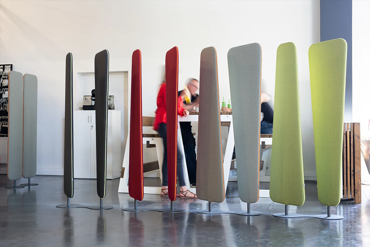 mobile Akustische Trennwand