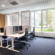 Büro akustisch optimiert bei Albatros Hallbergmoos